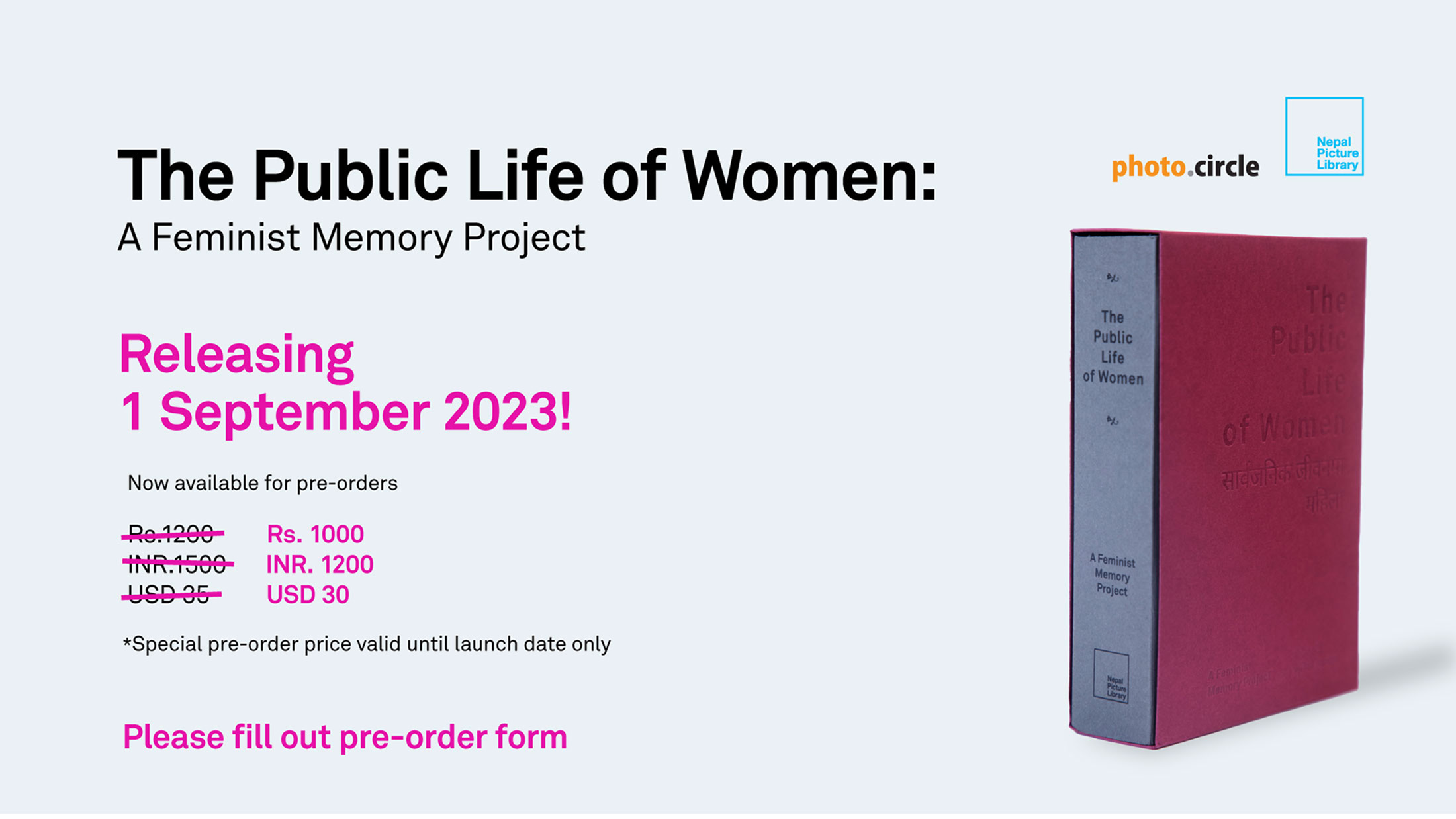 Book Launch: The Public Life of Women – A Feminist Memory Project